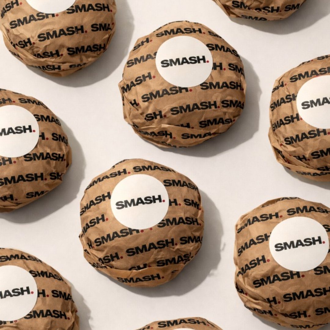 Verse broodjes met SMASH-brandmerk