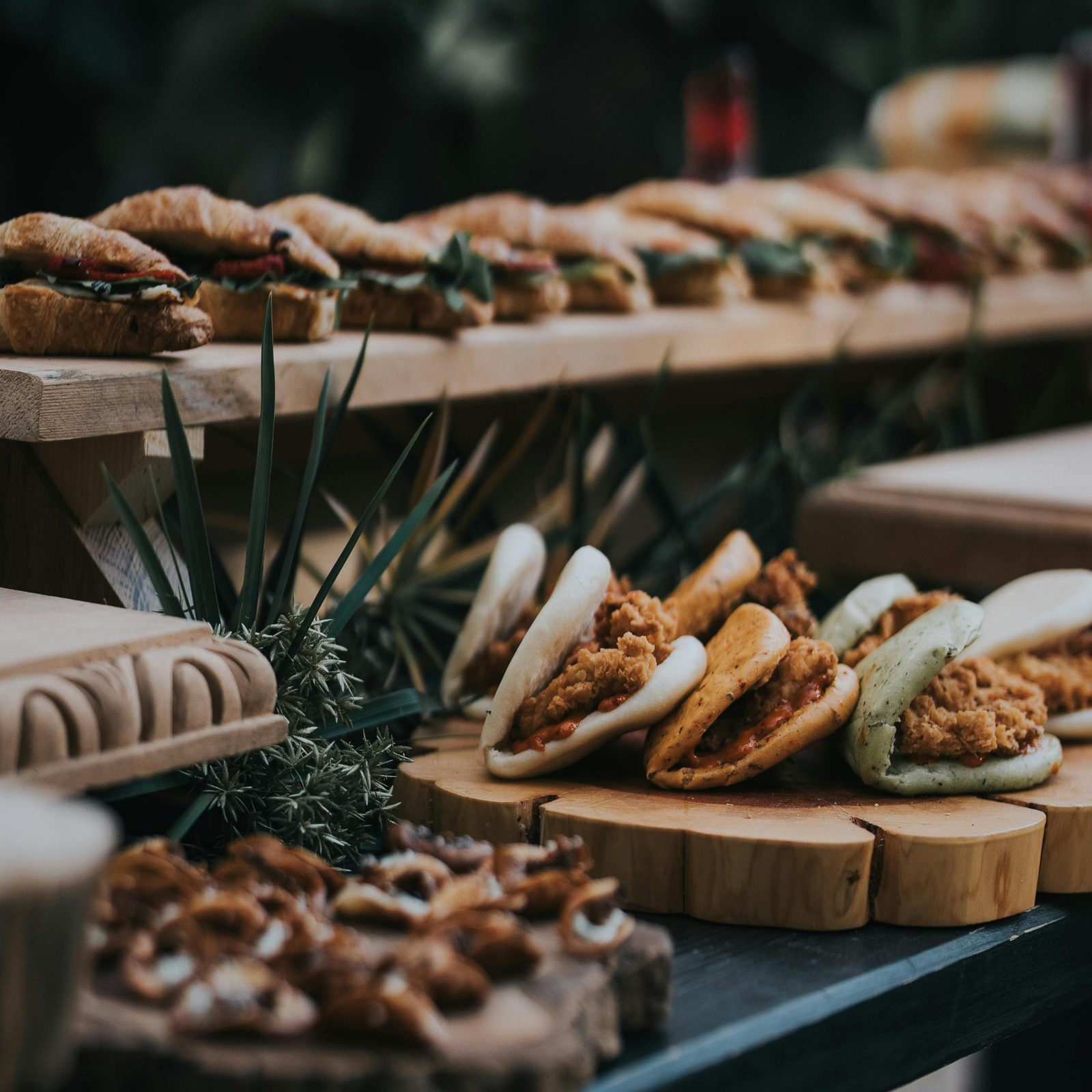 Luxe belegde broodjes en wraps